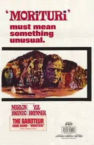 Morituri poster
