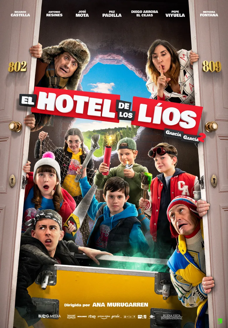 El hotel de los líos. García y García 2 poster