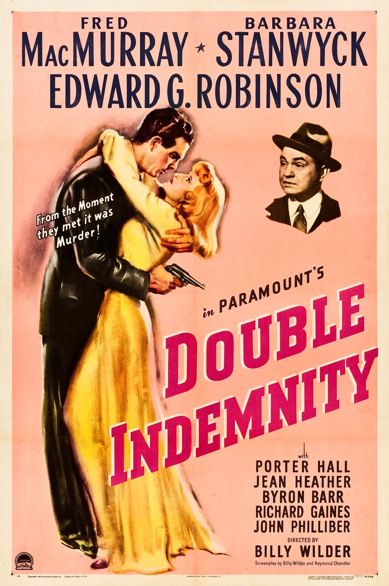 Double Indemnity poster