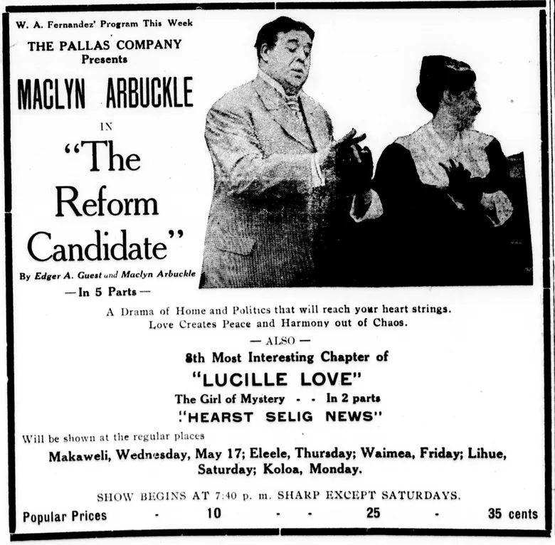 The Reform Candidate poster