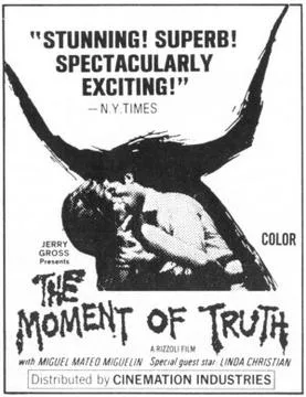 The Moment of Truth poster