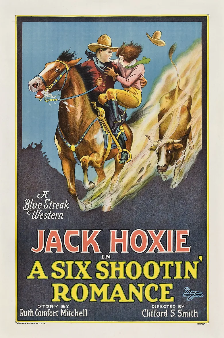 A Six Shootin' Romance poster