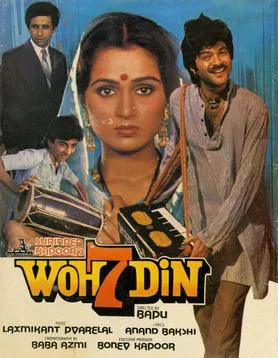 Woh Saat Din poster