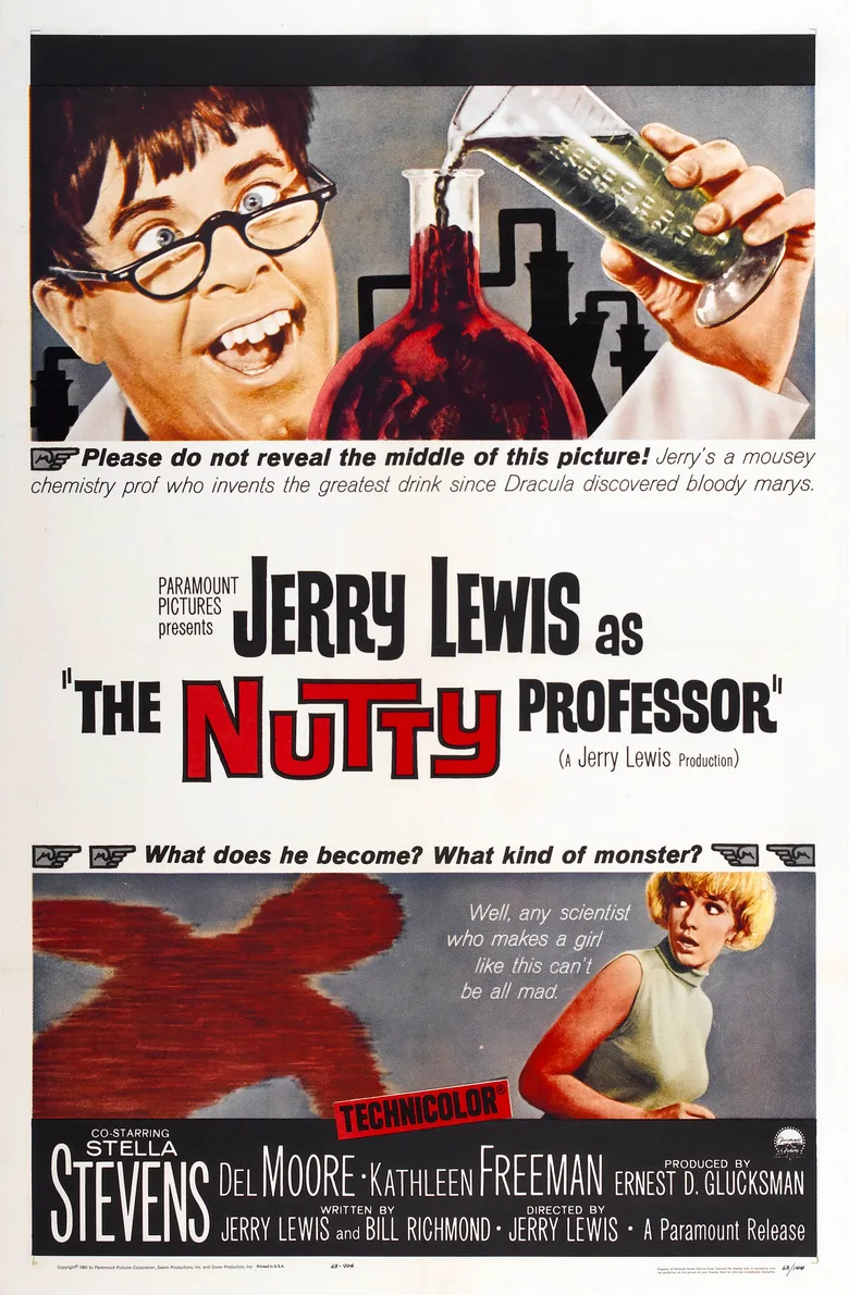 The Nutty Professor poster