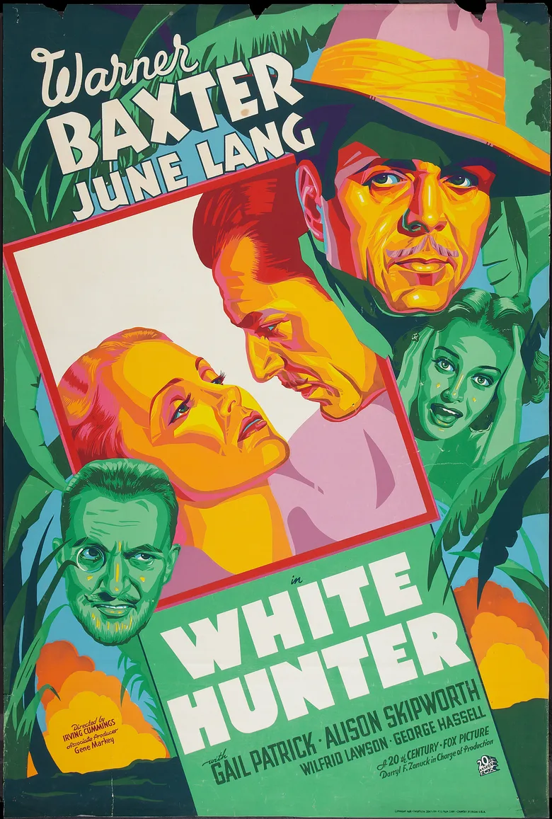 White Hunter poster