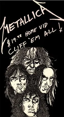 Cliff 'Em All poster