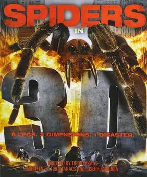 Spiders 3D poster