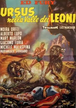 Ursus in the Valley of the Lions poster