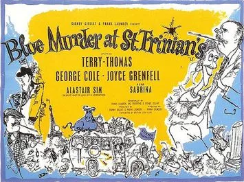 Blue Murder at St Trinian's poster