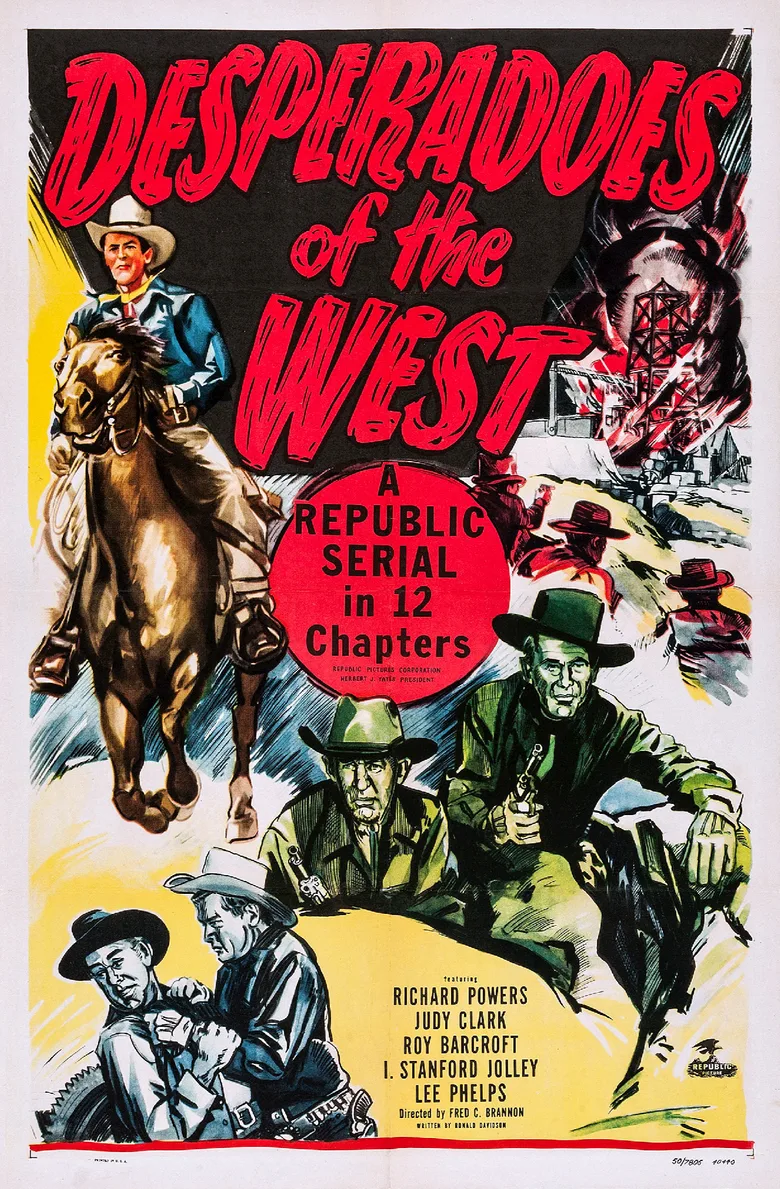 Desperadoes of the West poster