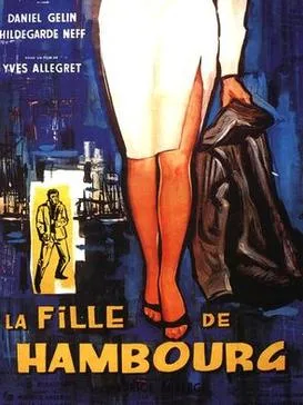 La fille de hambourg poster