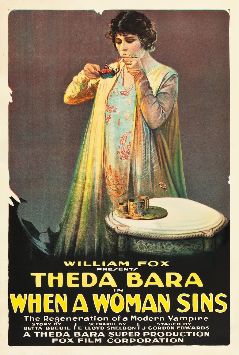 When a Woman Sins poster