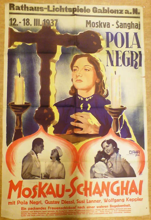 Moskau – Shanghai poster