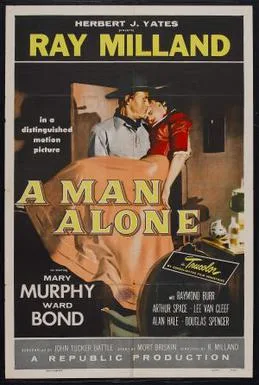 A Man Alone poster