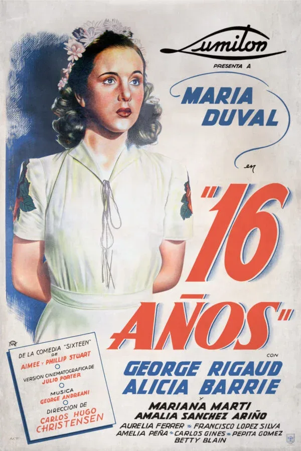 Sixteen poster