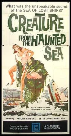 Creature from the Haunted Sea poster