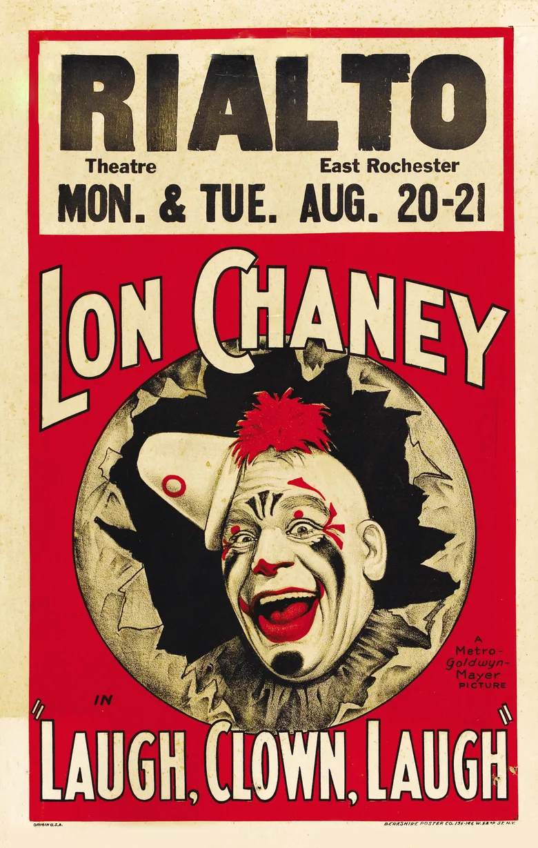 Laugh, Clown, Laugh poster