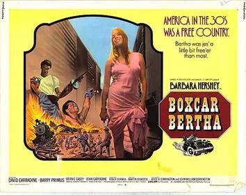 Boxcar Bertha poster