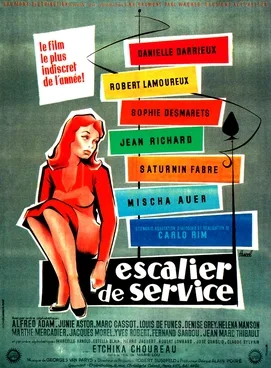 Escalier de service poster