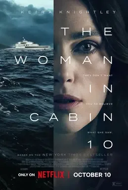 The Woman in Cabin 10 poster