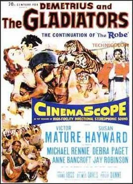 Demetrius and the Gladiators poster