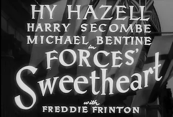 Forces' Sweetheart poster