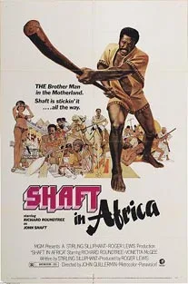 Shaft in Africa poster