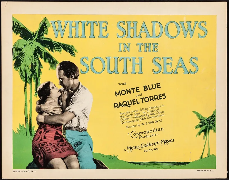 White Shadows in the South Seas poster