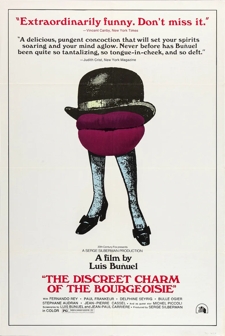 The Discreet Charm of the Bourgeoisie poster
