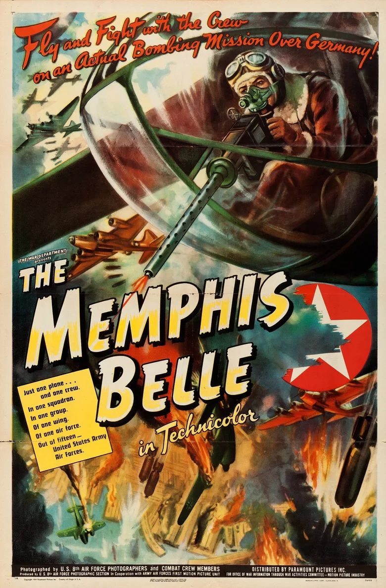 The Memphis Belle: A Story of a Flying Fortress poster
