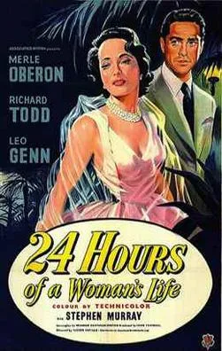 24 Hours of a Woman's Life poster