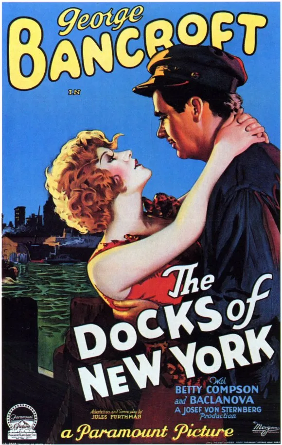The Docks of New York poster