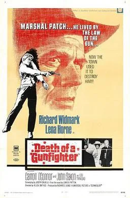 Death of a Gunfighter poster