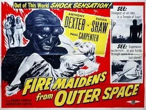 Fire Maidens from Outer Space poster