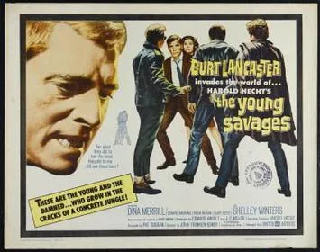 The Young Savages poster
