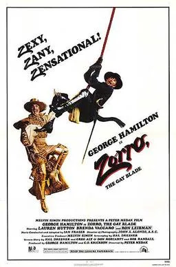 Zorro, The Gay Blade poster