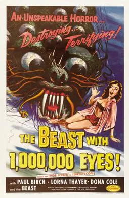 The Beast with a Million Eyes poster