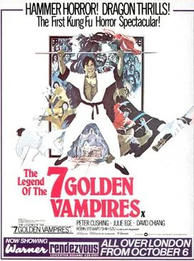 The Legend of the 7 Golden Vampires poster