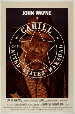 Cahill U.S. Marshal poster