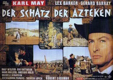 Der Schatz der Azteken poster