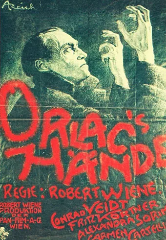 The Hands of Orlac poster