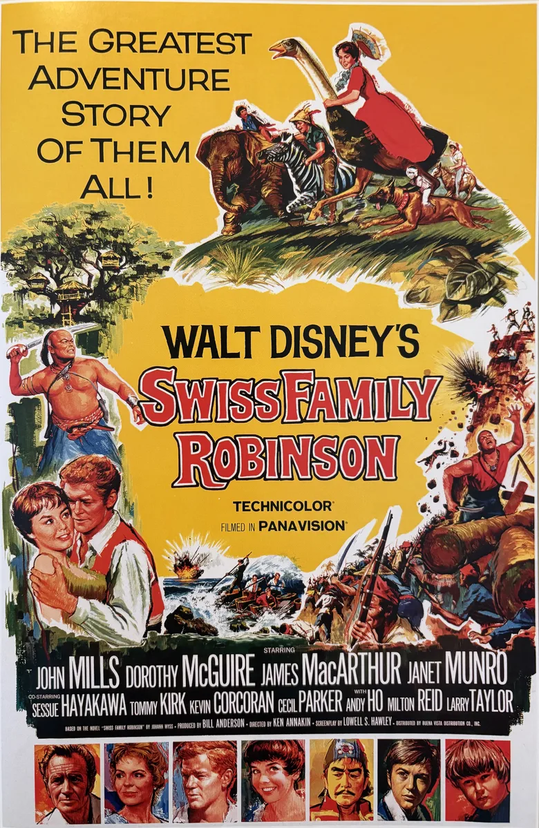 Swiss Family Robinson poster