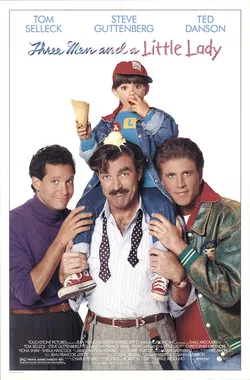Three Men and a Little Lady poster