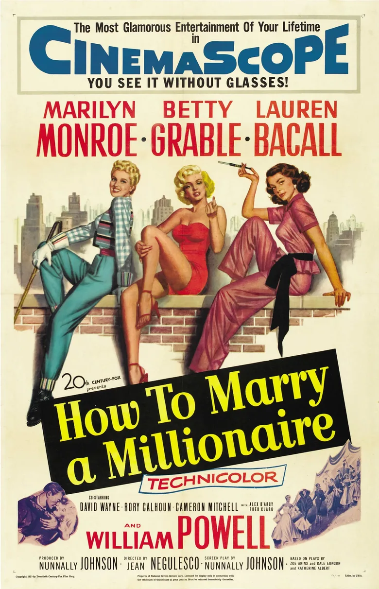 How to Marry a Millionaire poster