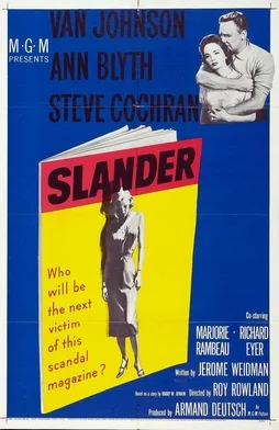Slander poster