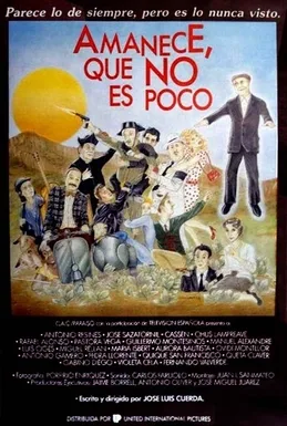 Amanece, que no es poco poster