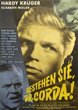 Confess, Doctor Corda poster