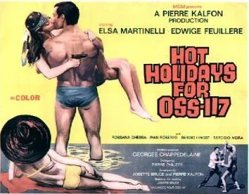 OSS 117 takes a vacation poster