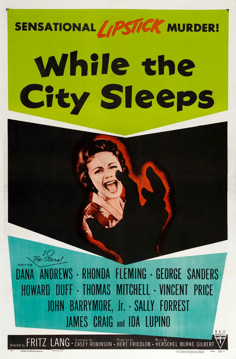 While the City Sleeps poster