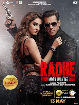 Radhe poster